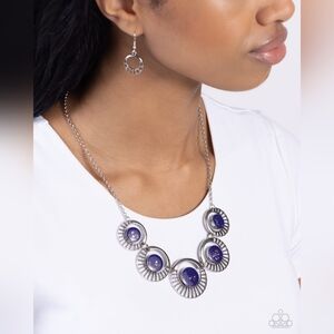 Elliptical Effervescence Necklace